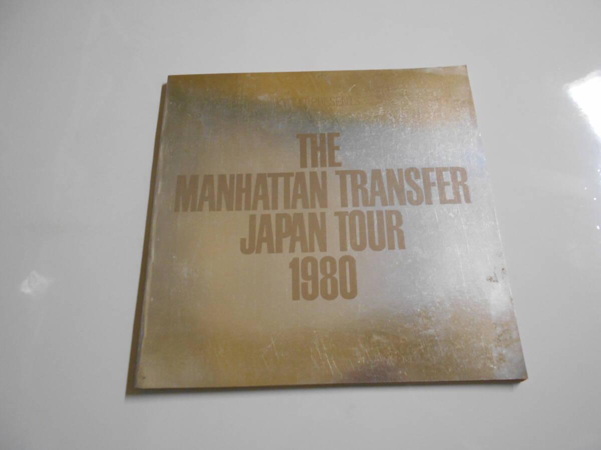  pamphlet program ( leaflet ticket half ticket ) tape Manhattan transfer The Manhattan Transfer Japan Tour 1980 year Showa era 55