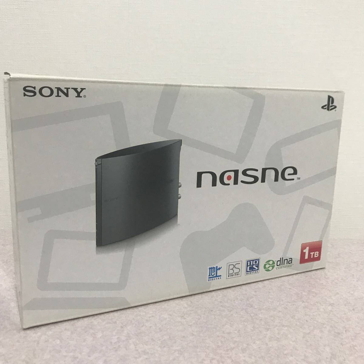 【極美品】nasne ナスネ SONY ソニー HDD 1TB メディアストレージ ネットワークレコーダー _画像1
