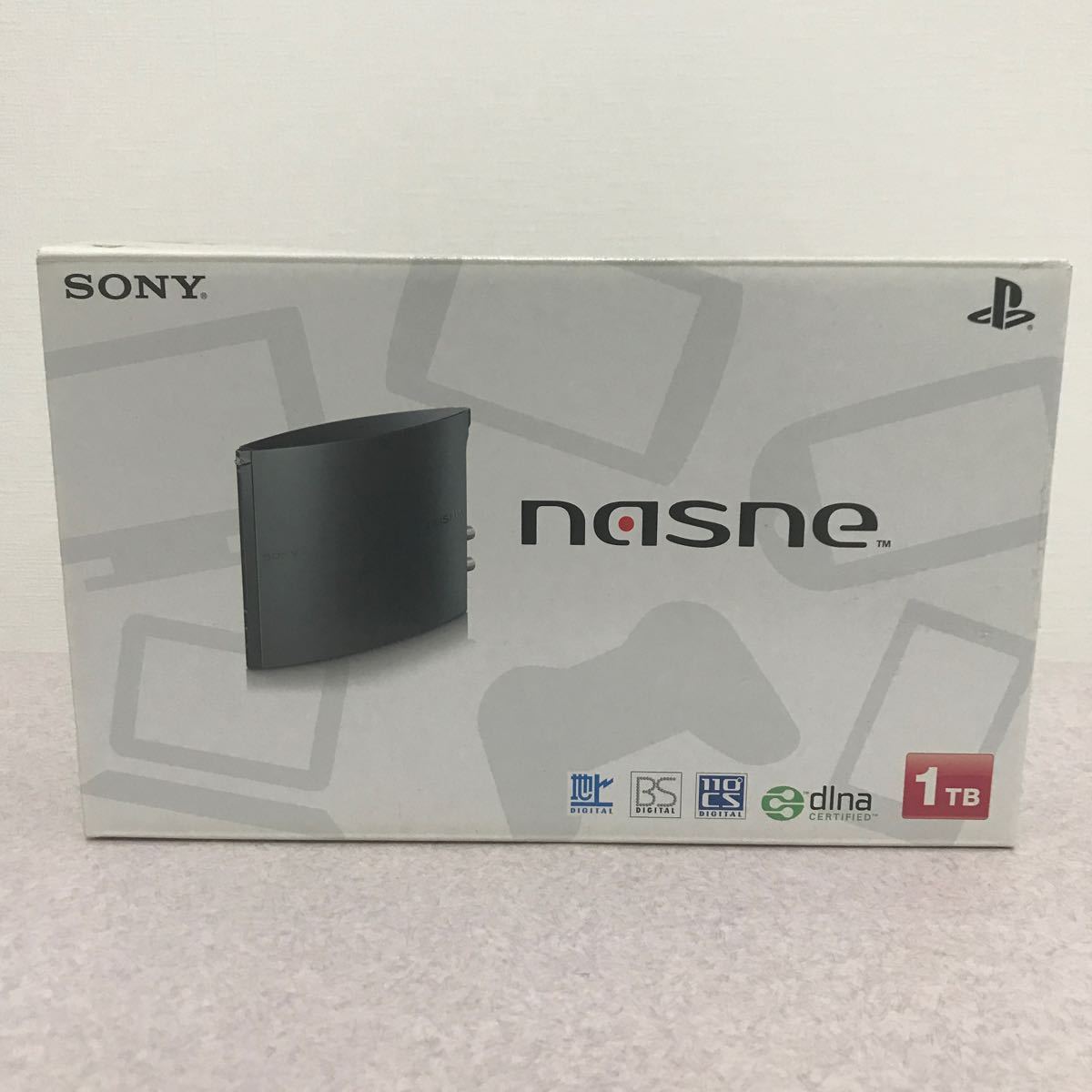 【極美品】nasne ナスネ SONY ソニー HDD 1TB メディアストレージ ネットワークレコーダー _画像2