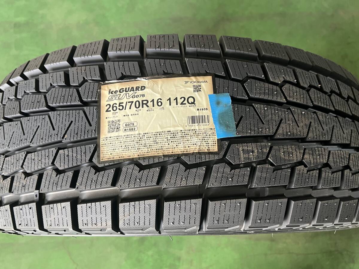 ★1本のみ 価格送料込み総額￥7,600～ 265/70R16 2019年製 ヨコハマ アイスガードSUV G075 _画像1