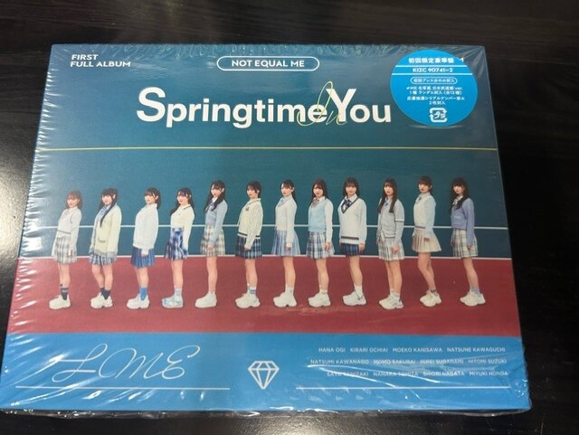 ≠ME 1stアルバム「Springtime In You」初回限定豪華盤の画像1