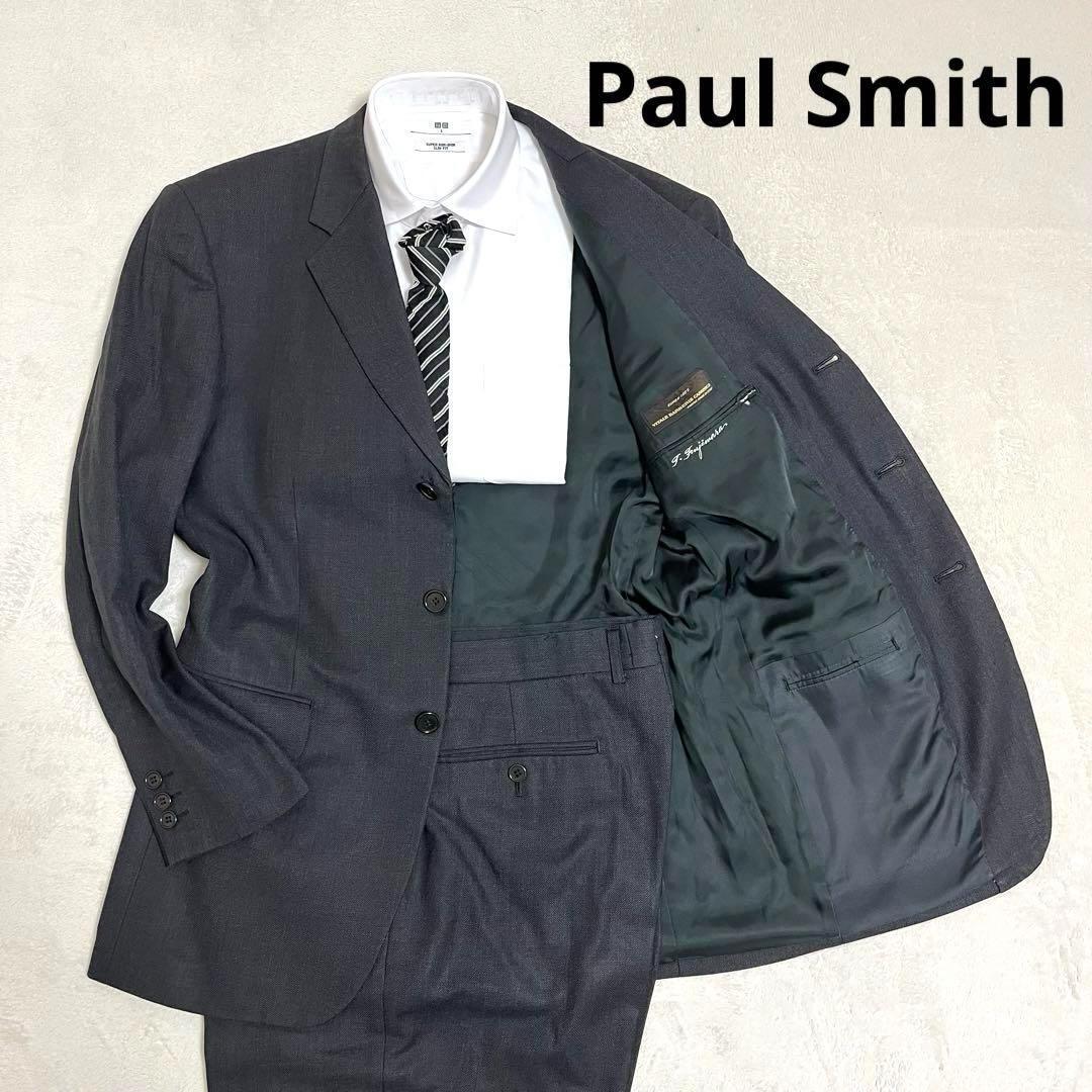 459 Paul Smith ポールスミス セットアップスーツ ブラック 3B_画像1