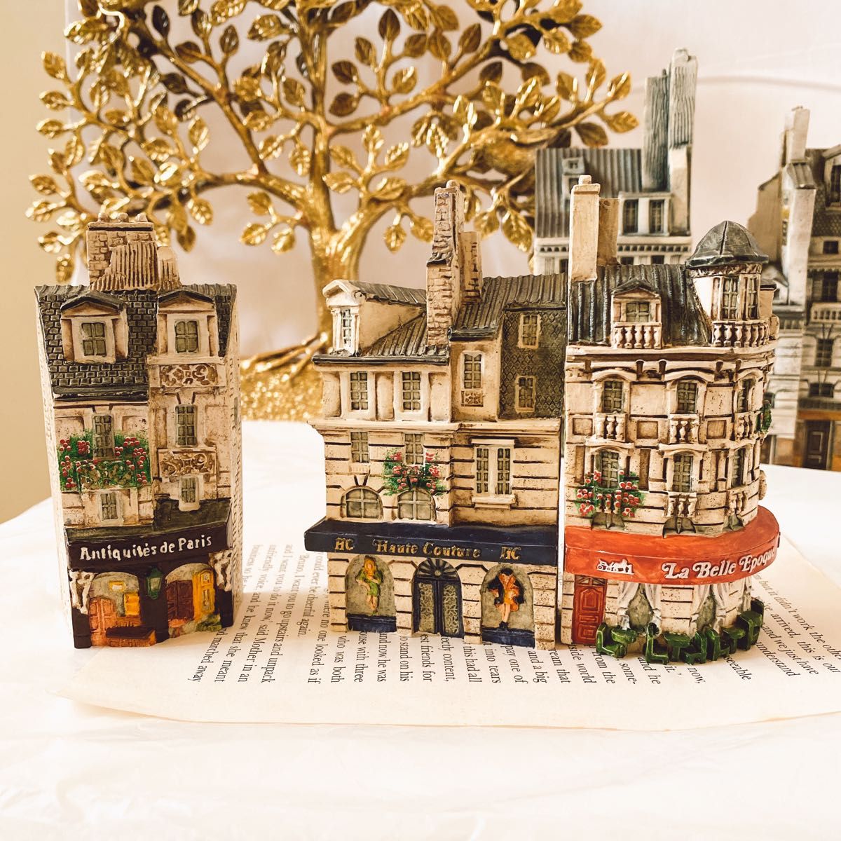gault house ミニチュア置物 陶芸 フランス 街並み J Carlton gault house ミニチュア置物 陶芸 フランス 街並み J Carlton