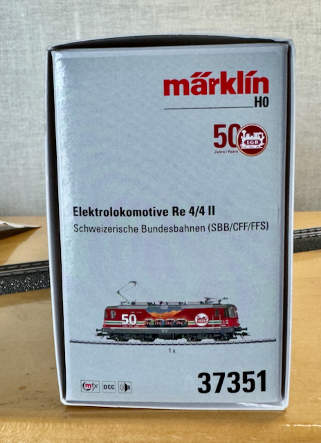 メルクリン　HO 37351 電気機関車　SBB/CFF/FFS Re 4/4 II_画像6