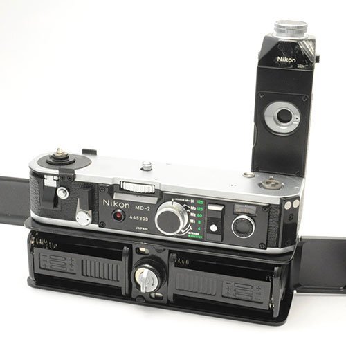 【中古品・やや難あり】作動音に異音 動作OK 現状渡し ニコン Nikon F2 モータードライブ MD-2 MB-1の画像6