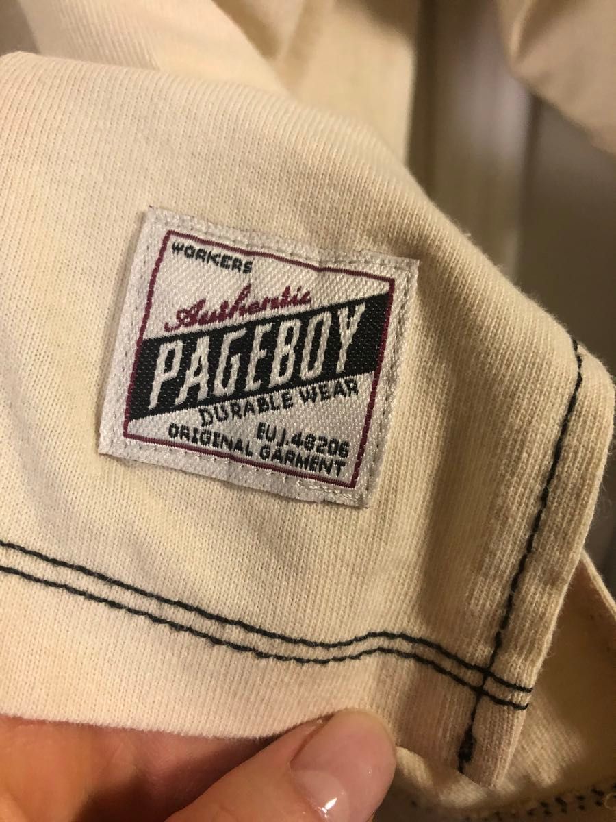 page boy ページボーイ　 Tシャツ　 カットソー 半袖　5分袖