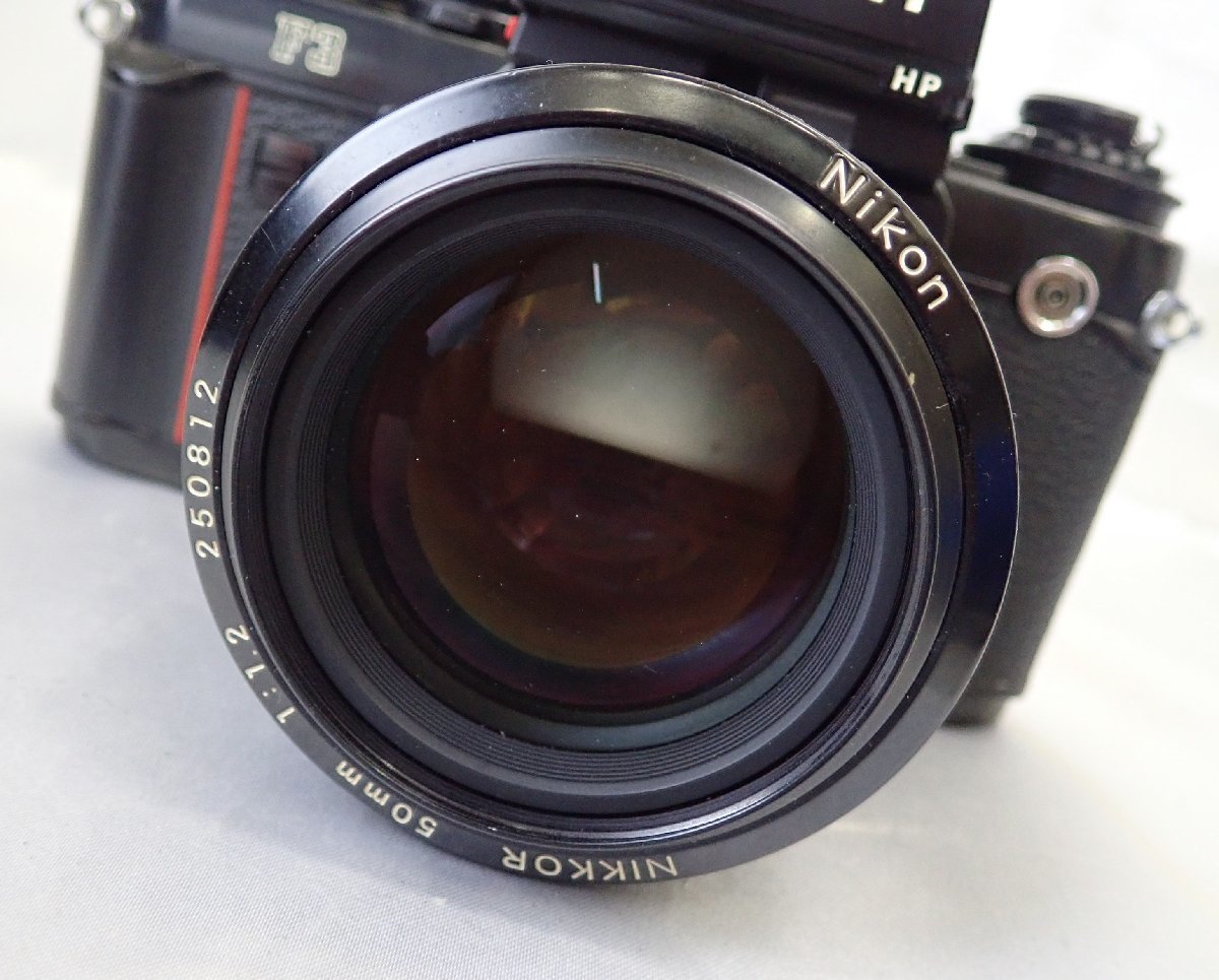 ◎ニコン Nikon F3 HP NIKKOR 50mm 1:1.2 F1.2 一眼レフ マニュアルフォーカス フィルムカメラ 光学機器_画像9