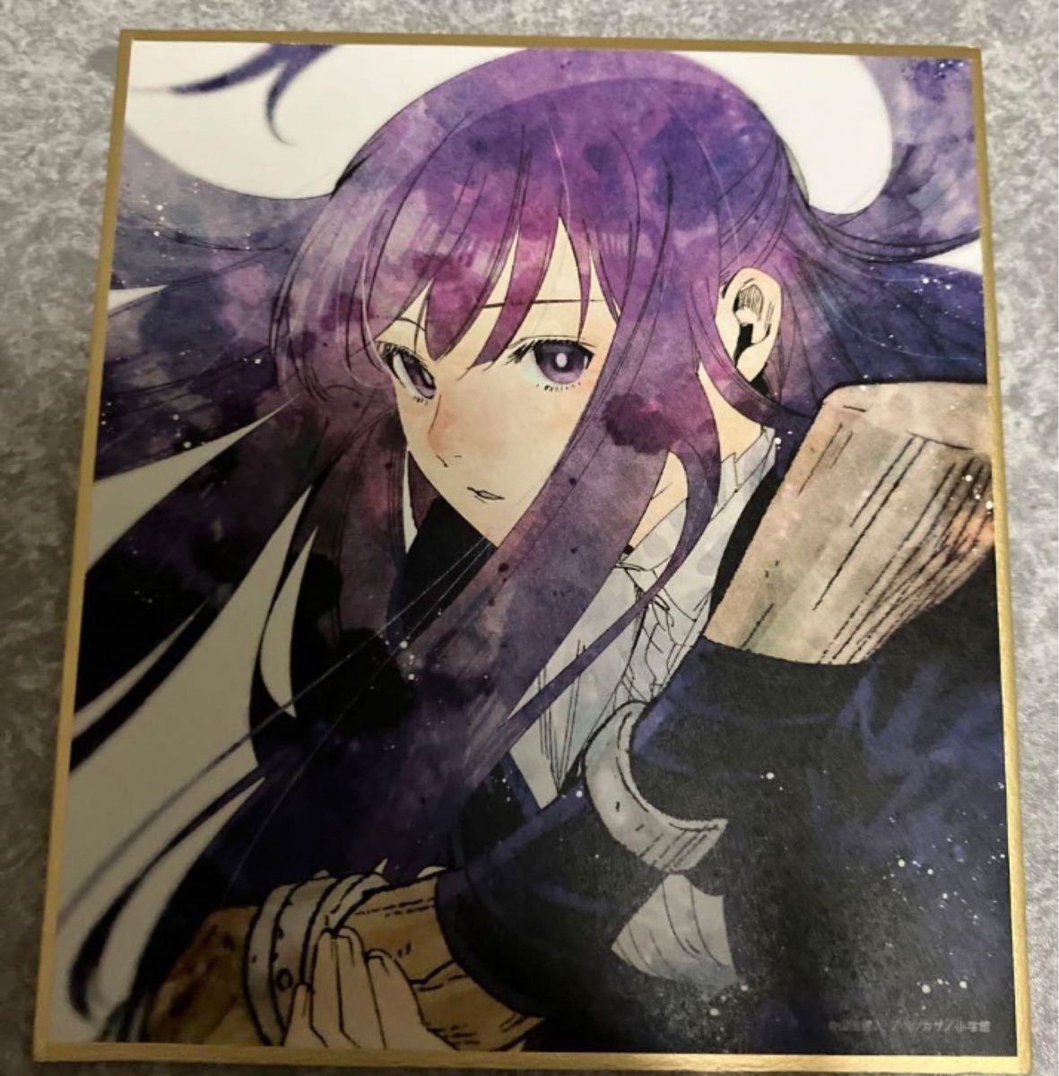 葬送のフリーレン 特典 アベツカサ先生描き下ろしミニ色紙 2種 葬送のフリーレン 特典 アベツカサ先生描き下ろしミニ色紙 2種
