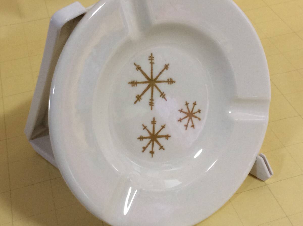 【Mid-Chinaware/R091/Royal-Ironstone/Star Glow/未使用】ローヤルチャイナ/スターグロウ/灰皿/ミッドセンチュリー/アトミックエイジの画像5