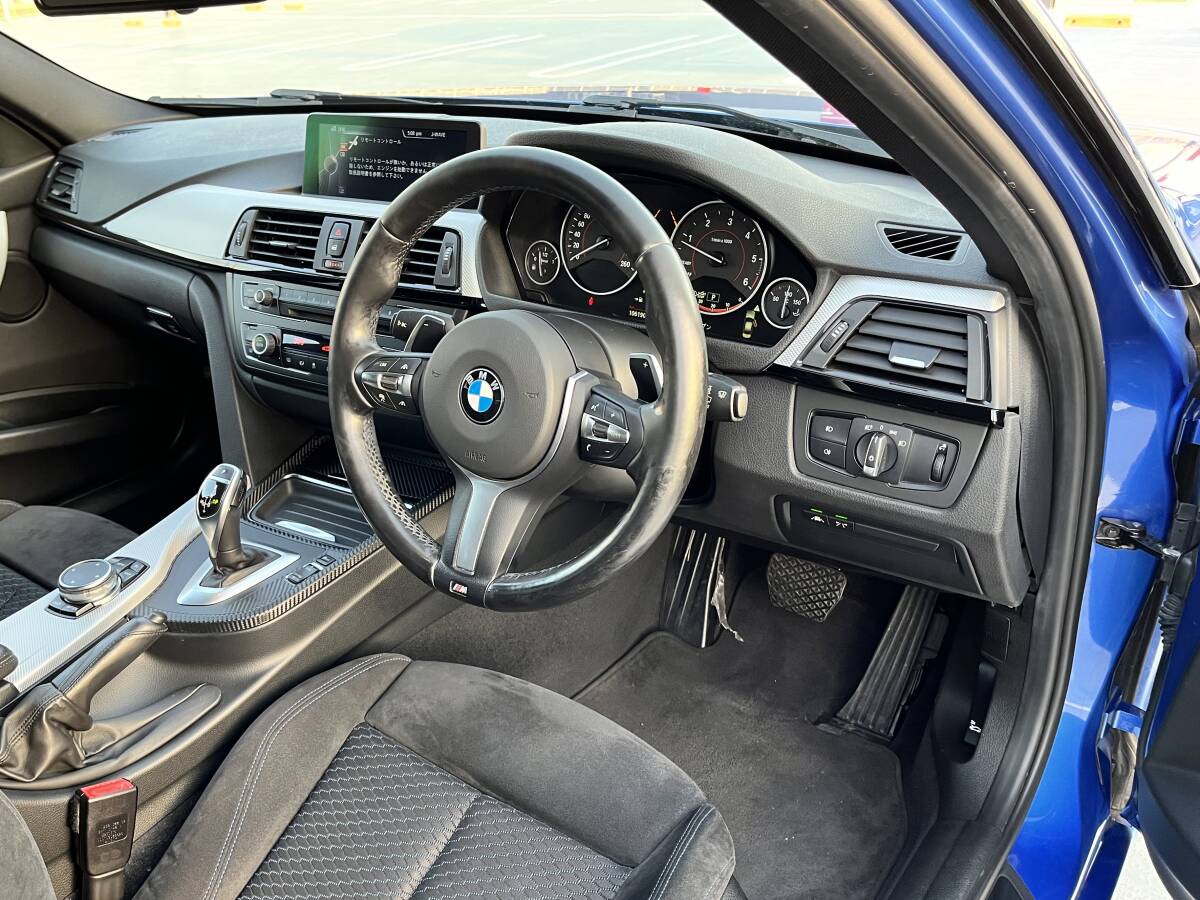 【超美車】とても綺麗な”エストリルブルー”BMW320d/Mスポーツ【検R8年3月長期取得】ACC/衝突軽減ブレーキ/レーンキープ/ナビ/Bカメラの画像6