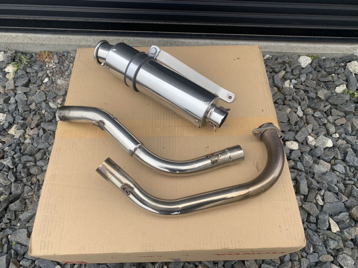  Ape 50 Ape 100 xr50 motard xr100 motard stainless steel muffler full exhaust baffle attaching 