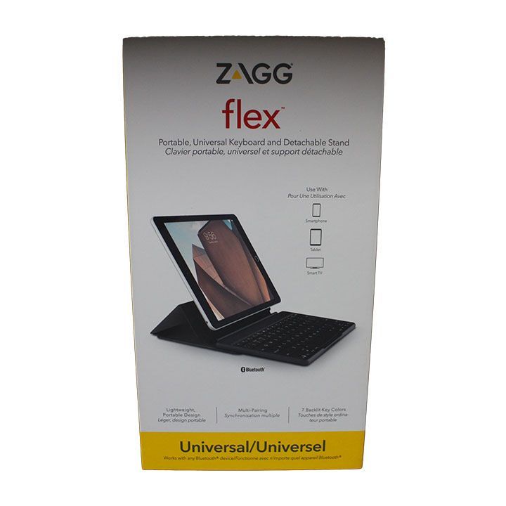 【未使用品】 ZAGG flex Portable Universal Keyboard and Detachable Stand キーボード smasale-61A_画像1