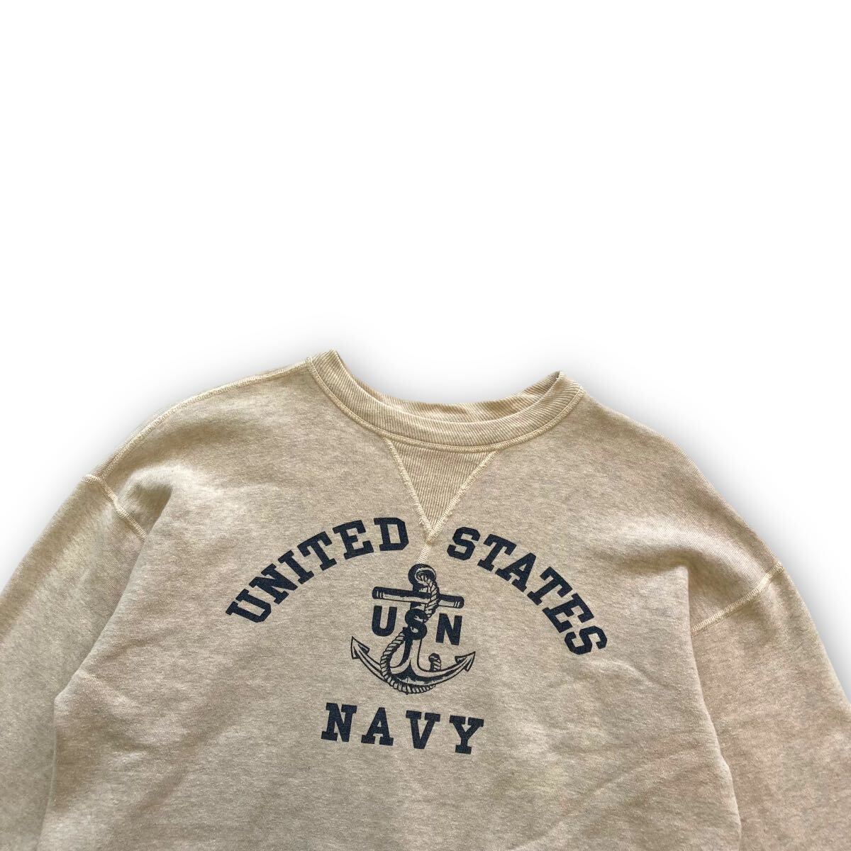 WARE HOUSE】ウエアハウス 両Vガゼットスウェットトレーナー US WARE HOUSE】ウエアハウス 両Vガゼットスウェットトレーナー US