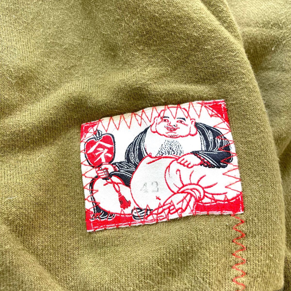 EVISU】エヴィス ヒデヒコヤマネ 肉厚スウェット デカロゴカモメ EVISU】エヴィス ヒデヒコヤマネ 肉厚スウェット デカロゴカモメ