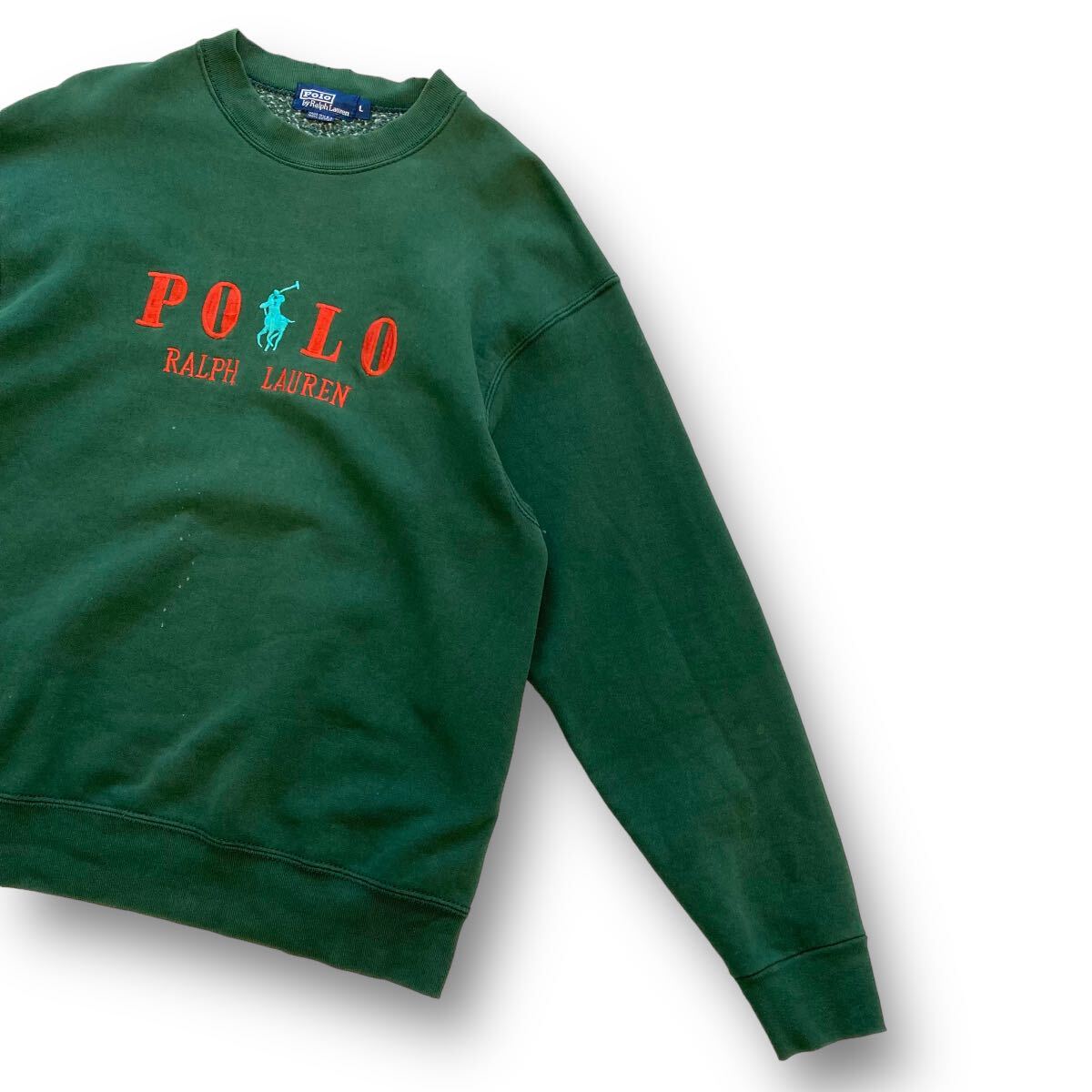 POLO RALPH LAUREN】90s ポロラルフローレン USA製 スウェット POLO RALPH LAUREN】90s ポロラルフローレン USA製 スウェット