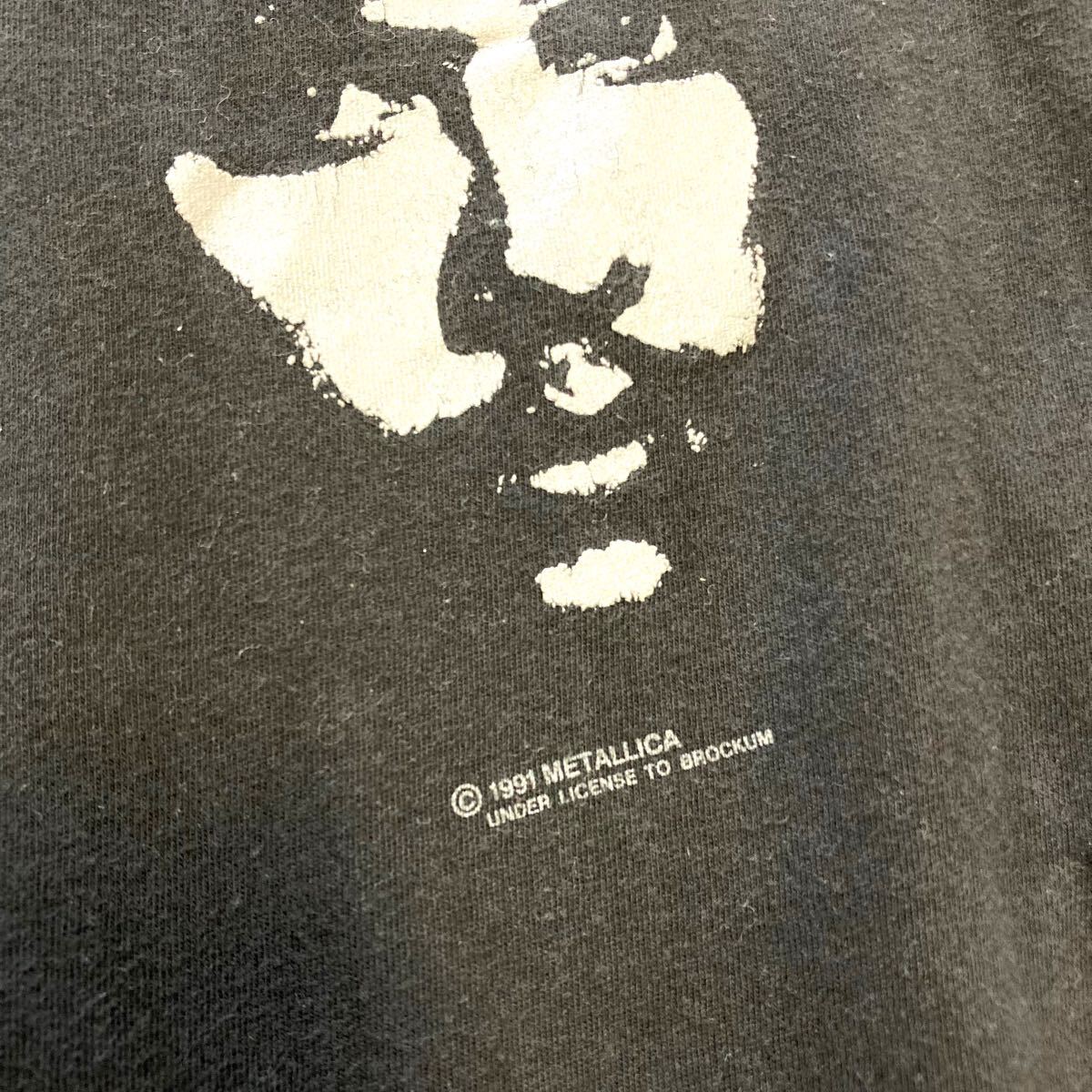 【METALLICA】(激レア) 90s メタリカ ヴィンテージTシャツ バンドtシャツ 半袖Tシャツ 古着 ワールドツアー シングルステッチ ブラック