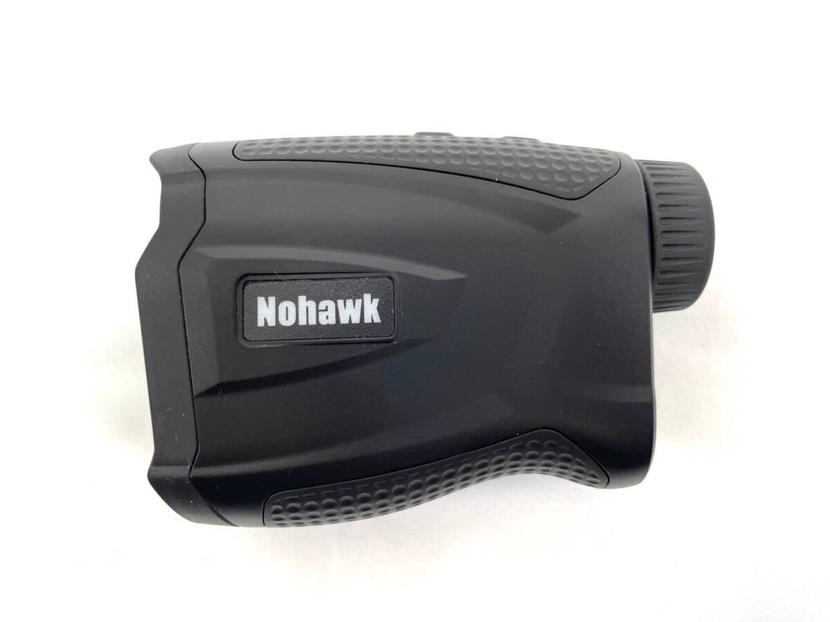 D6796*2　Nohawk　レーザー距離計　ブラック　レーザー測定器　ゴルフスコープ　ヤードスコープ　距離測定器　充電ケーブル付き_画像2