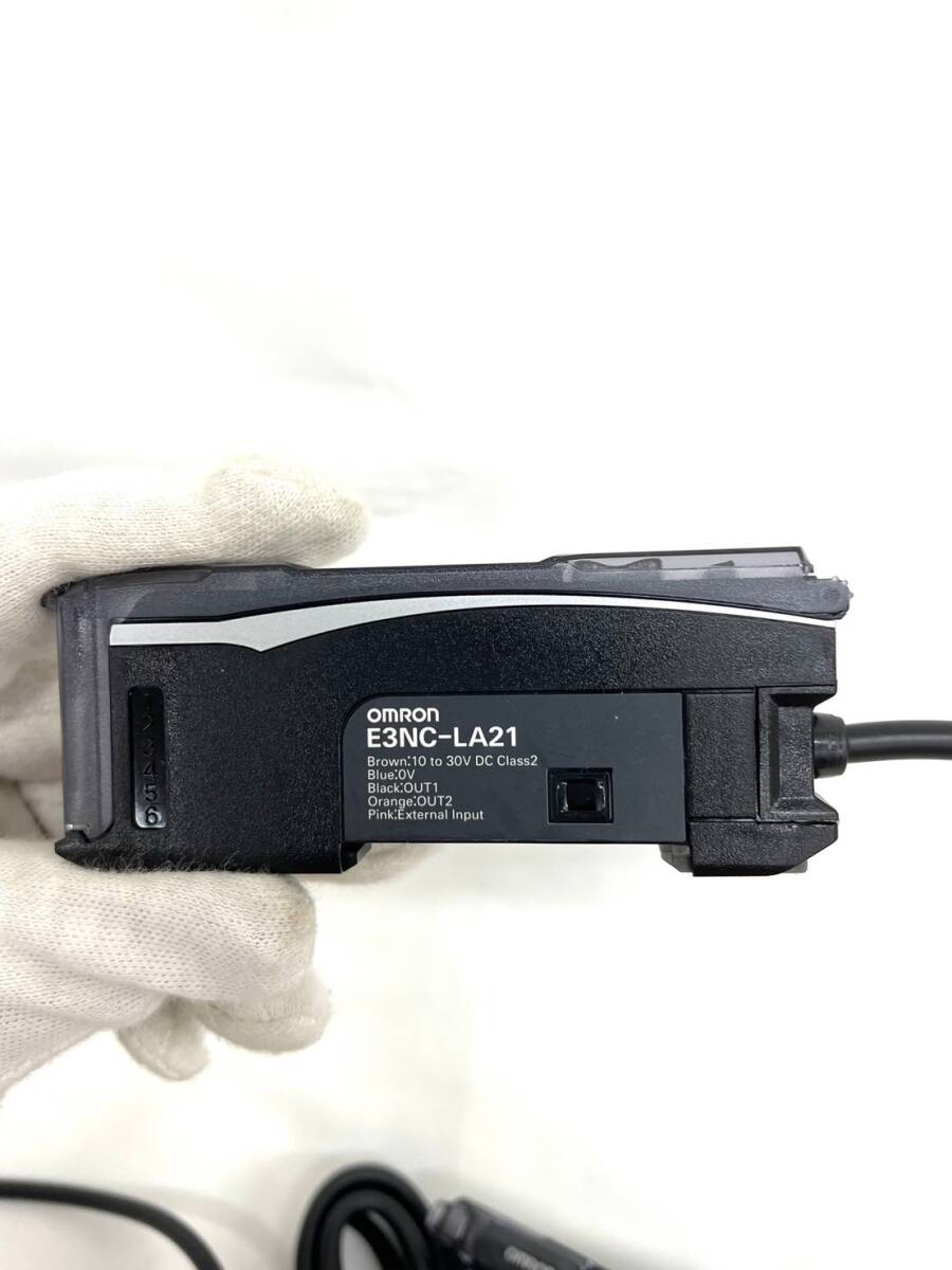 D6792*1 OMRON 2点まとめて E3NC-LA21 スマートレーザーセンサ 配電用品の画像2