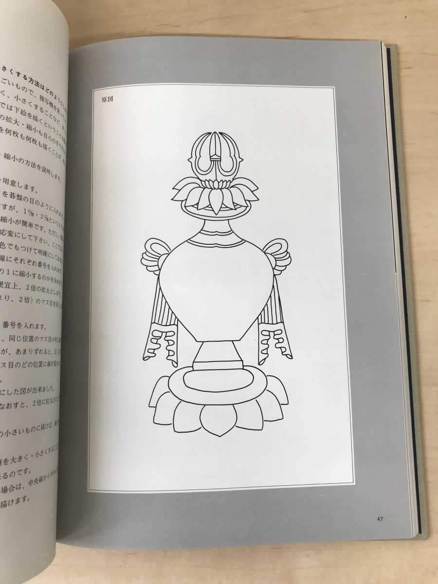 図説　写仏教室　あなた自身のみ仏に出会うために　安達原玄／著　日貿出版社　【下絵用図像6枚付】_画像6