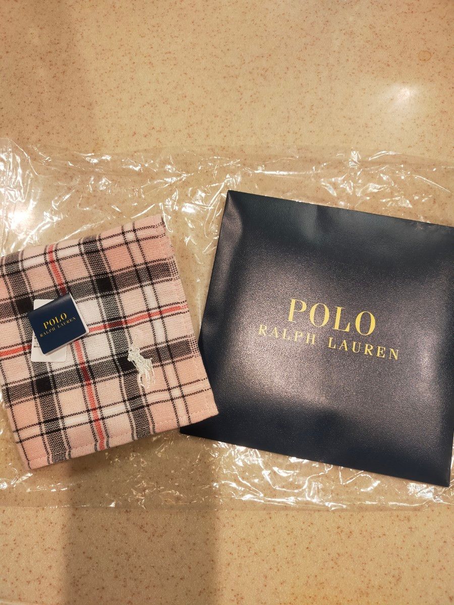 新品　未使用　ラルフローレン ハンカチ タオルハンカチ RALPH  LAUREN　 ポロラルフローレン　 ハンカチ ミニタオル