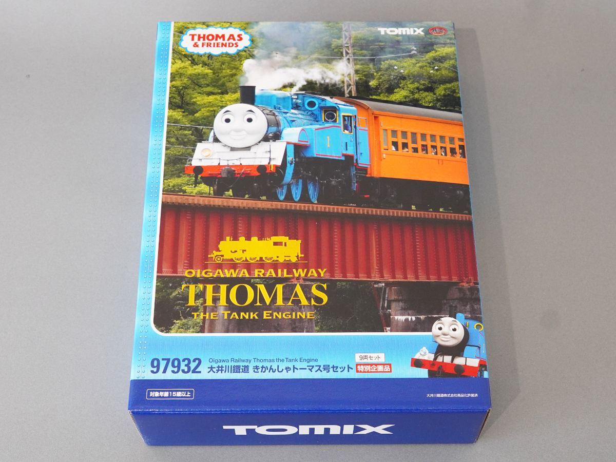 TOMIX 97932 特別企画品大井川鐵道きかんしゃトーマス号セット TOMIX 97932 特別企画品大井川鐵道きかんしゃトーマス号セット