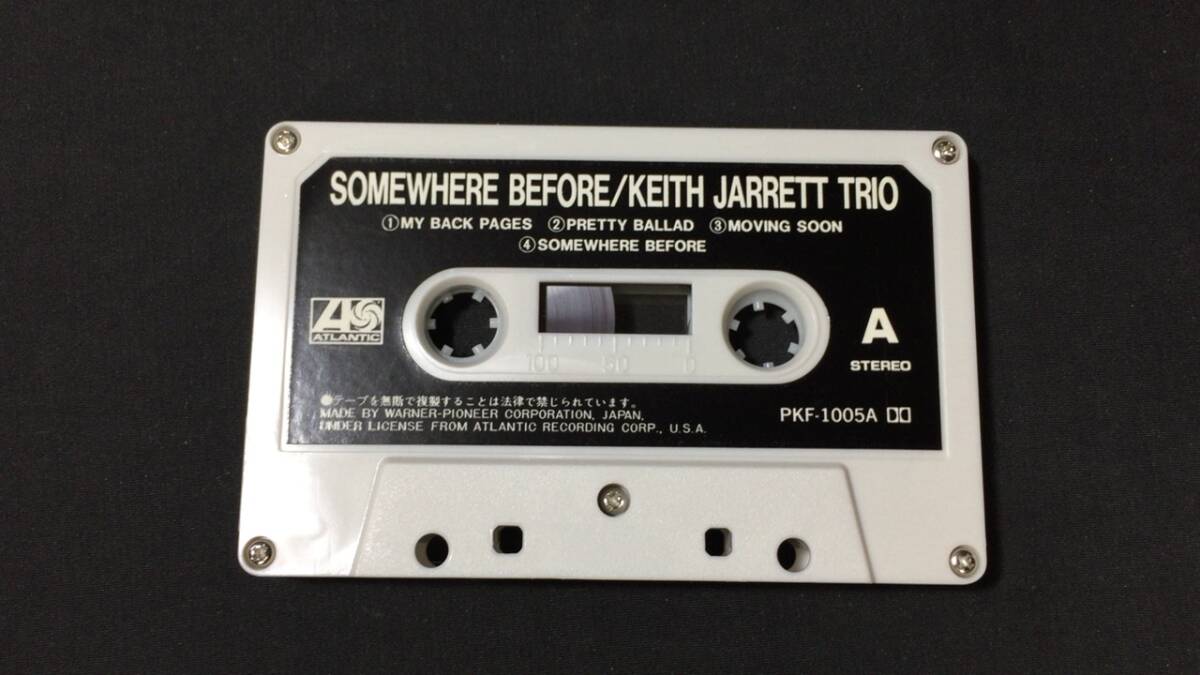 F【ジャズカセットテープ16】『サムホエア・ビフォー(Somewhere Before)/キース・ジャレット・トリオ(Keith Jarrett Trio)』●検)JAZZ洋楽の画像2