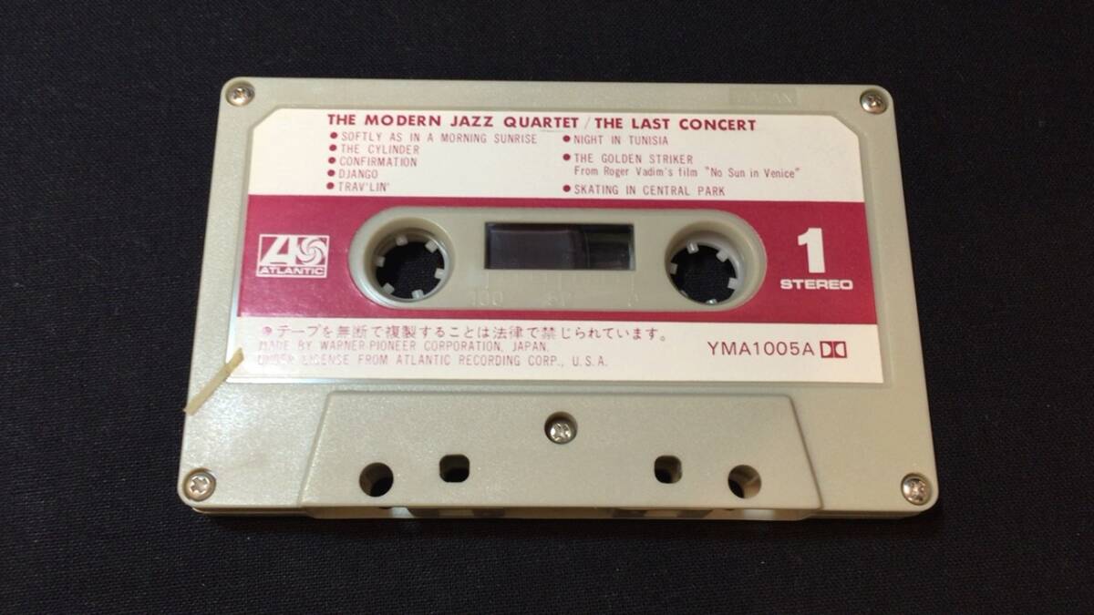 F[ Jazz cassette tape 72][M.J.Q/ last * concert ]*wa-na- Pioneer * inspection )JAZZ concert modern Jazz karuteto