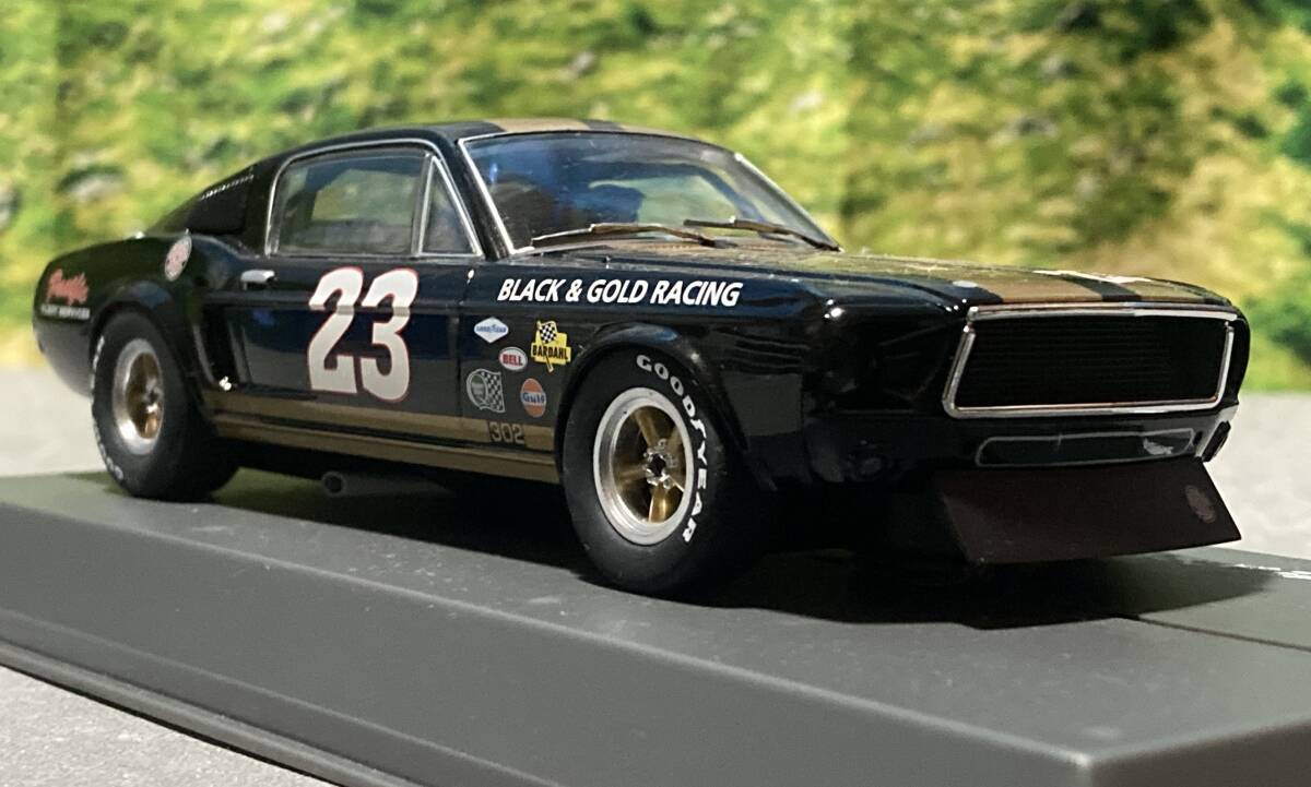 pioneer 1/32 スロットカー　1968mustang_画像2