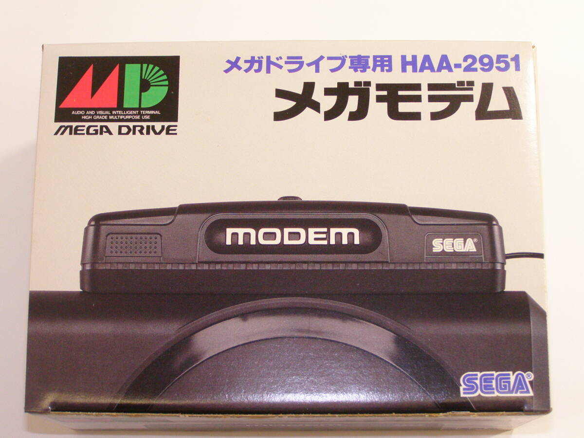 【新品未開封】 SEGA メガモデム メガドライブ専用 HAA-2951 SEGA MEGA MODEM の画像1