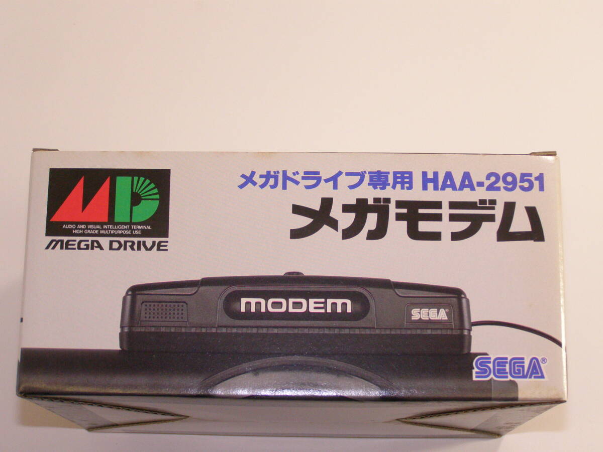 【新品未開封】 SEGA メガモデム メガドライブ専用 HAA-2951 SEGA MEGA MODEM の画像2