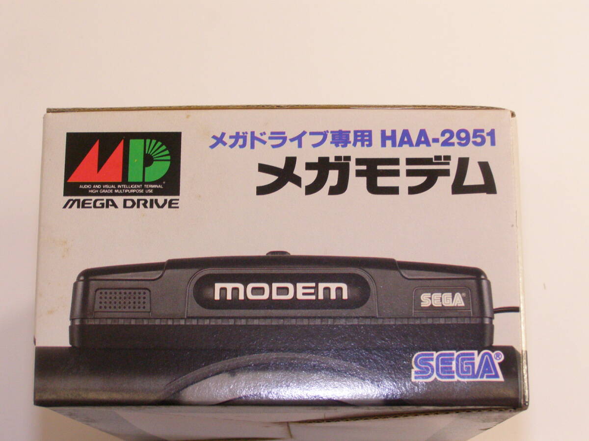 【新品未開封】 SEGA メガモデム メガドライブ専用 HAA-2951 SEGA MEGA MODEM　_画像3