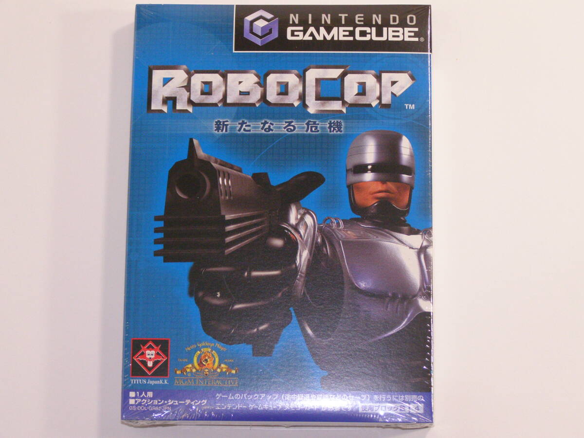 【新品未開封】GC ロボコップ 新たなる危機 ROBOCOP　ゲームキューブ_画像1