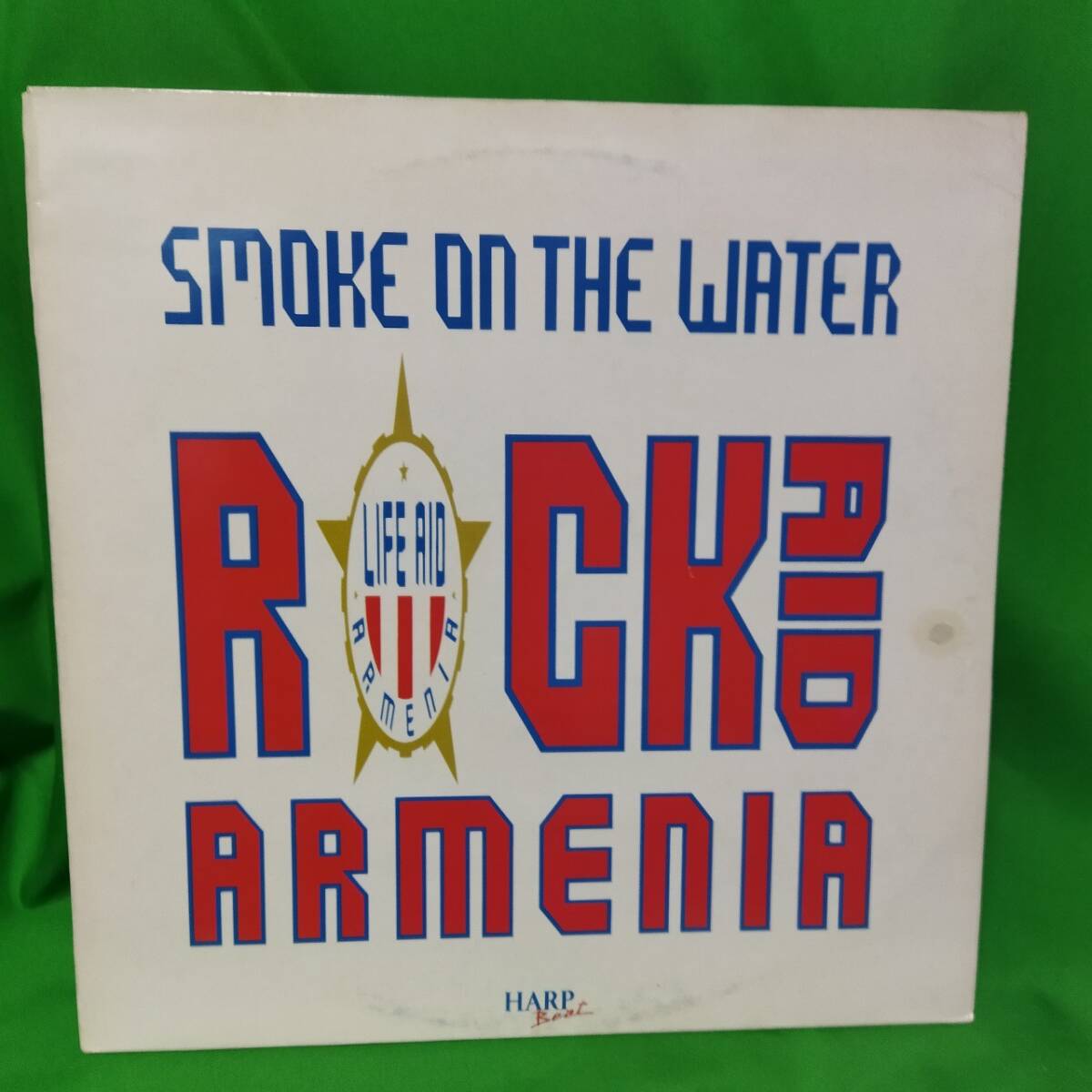 12' レコード Rock Aid Armenia - Smoke On The Water_画像1