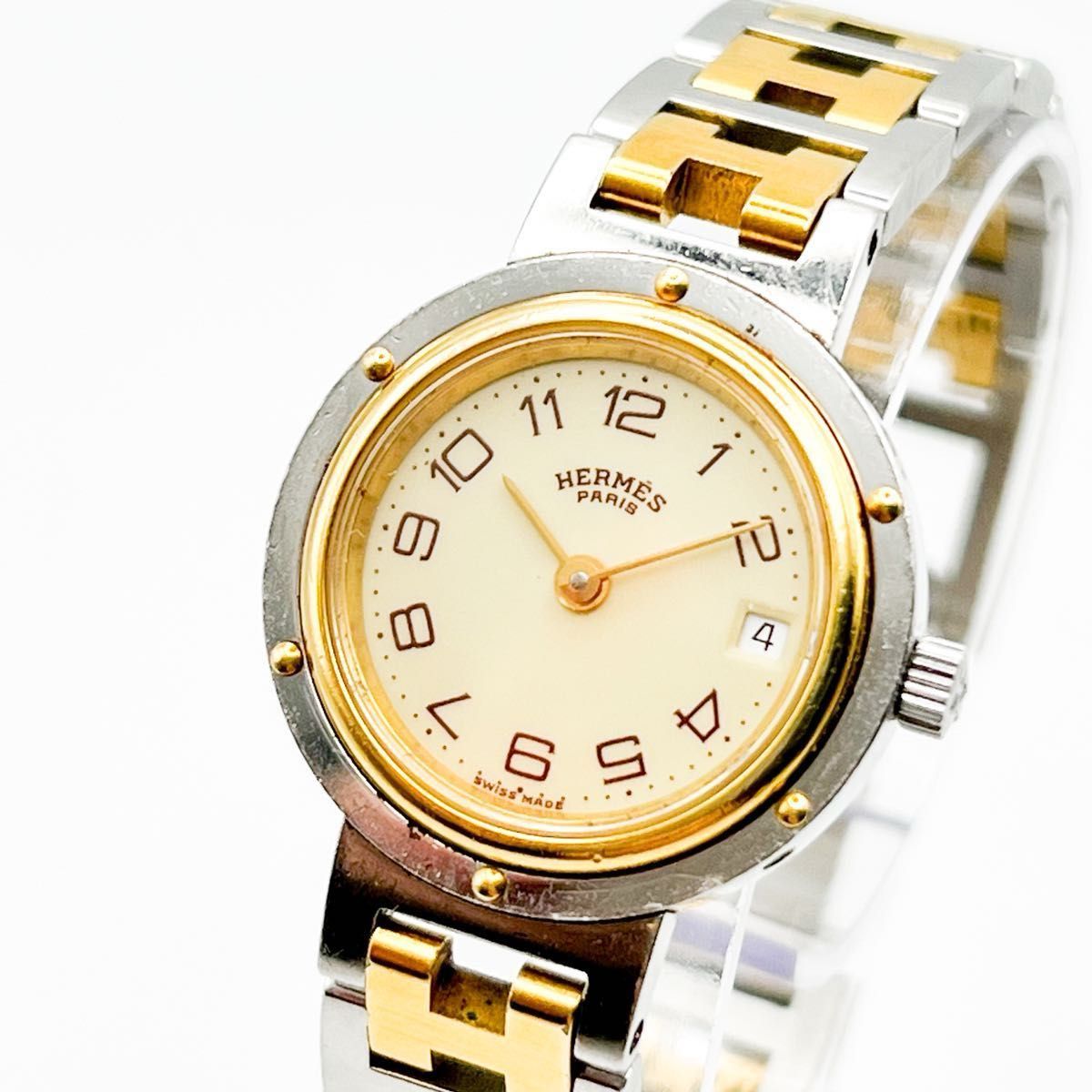 最終値下げ ジャンク エルメス HERMES クリッパー CL4 220