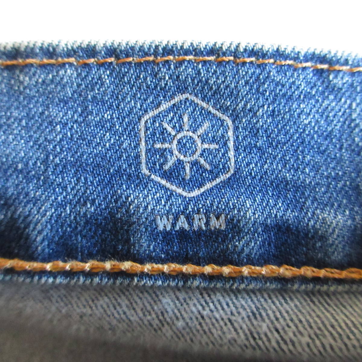 メンズ W33◆未使用 定価11,000円 LEVI'S リーバイス 502 WARM 軽量保温 ストレッチ デニムパンツ ジーンズ テーパード 暖パン 29507-0880_画像4