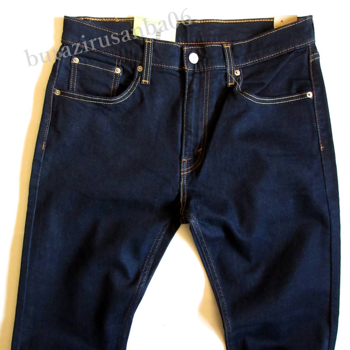 メンズ W34◆未使用 Levi's リーバイス 512 スリム テーパード デニムパンツ ジーンズ ストレッチ 濃紺 28833-0025_画像2