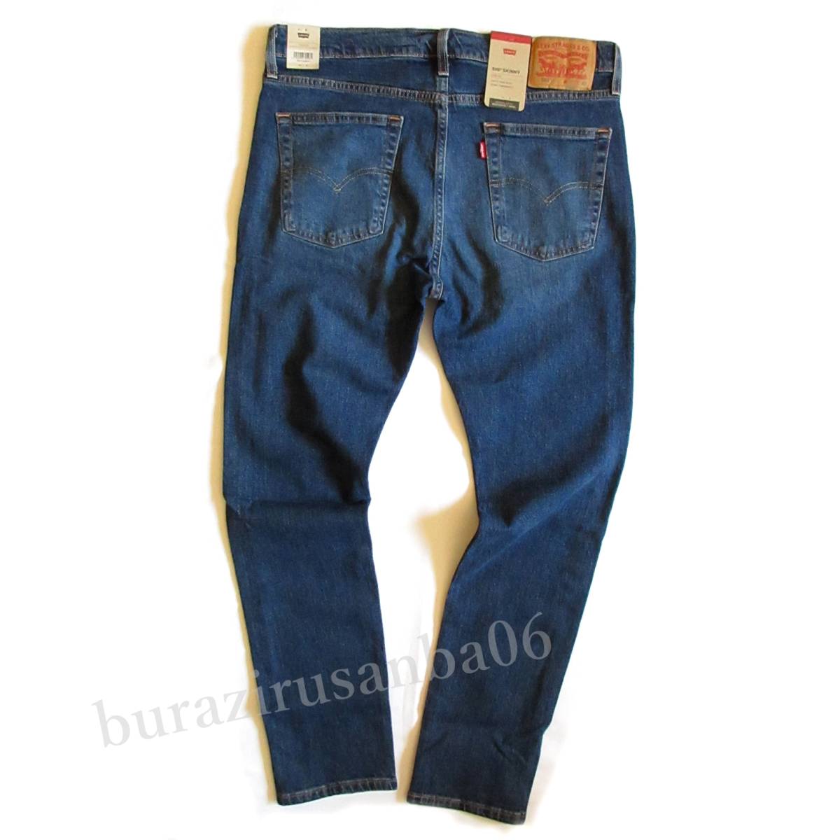 W34 未使用 リーバイス Levi's 510 SKINNY スキニー デニムパンツ ジーンズ 縦落ち 程よいストレッチ メンズ 美脚効果抜群 05510-1210_画像5