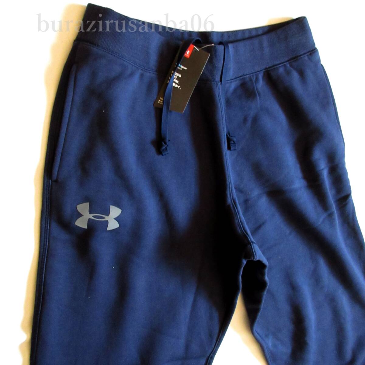 メンズ XXL ◆未使用 アンダーアーマー UNDER ARMOUR スウェットパンツ 裏起毛 UAライバルコットンパンツ 寒冷時 ルーズ ゆったりと着用_画像2