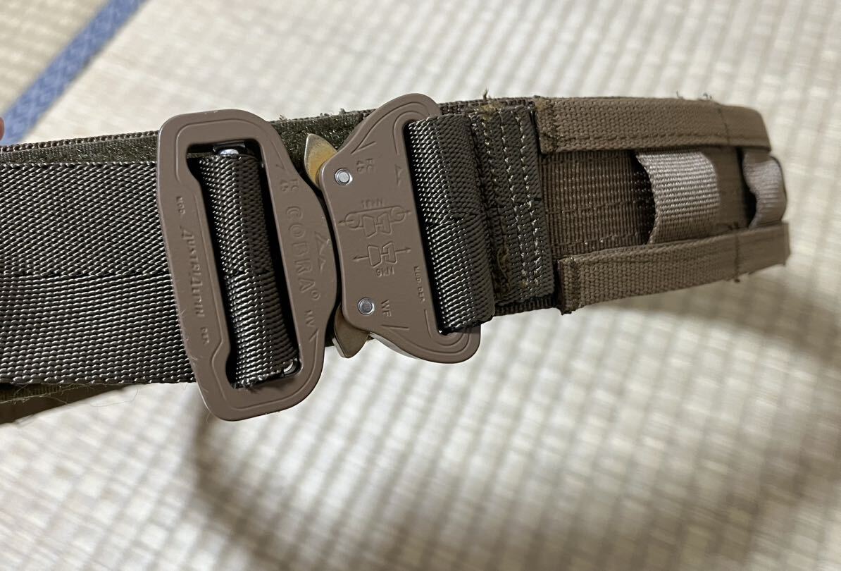 ORDNANCE TACTICAL OKINAWA オードナンスPISTOL BELT MOLLE SYSTEM ピストルベルトモールシステム 沖縄オーディナンス コヨーテブラウンの画像2