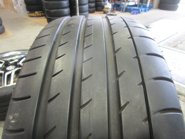 ★☆★☆【Ｋ】中古タイヤ付4本SET★WORK デュランダルDD5.2★ヨコハマ V105 235/40R19★アコードツアラー/オデッセイ他☆★ ☆★_画像9