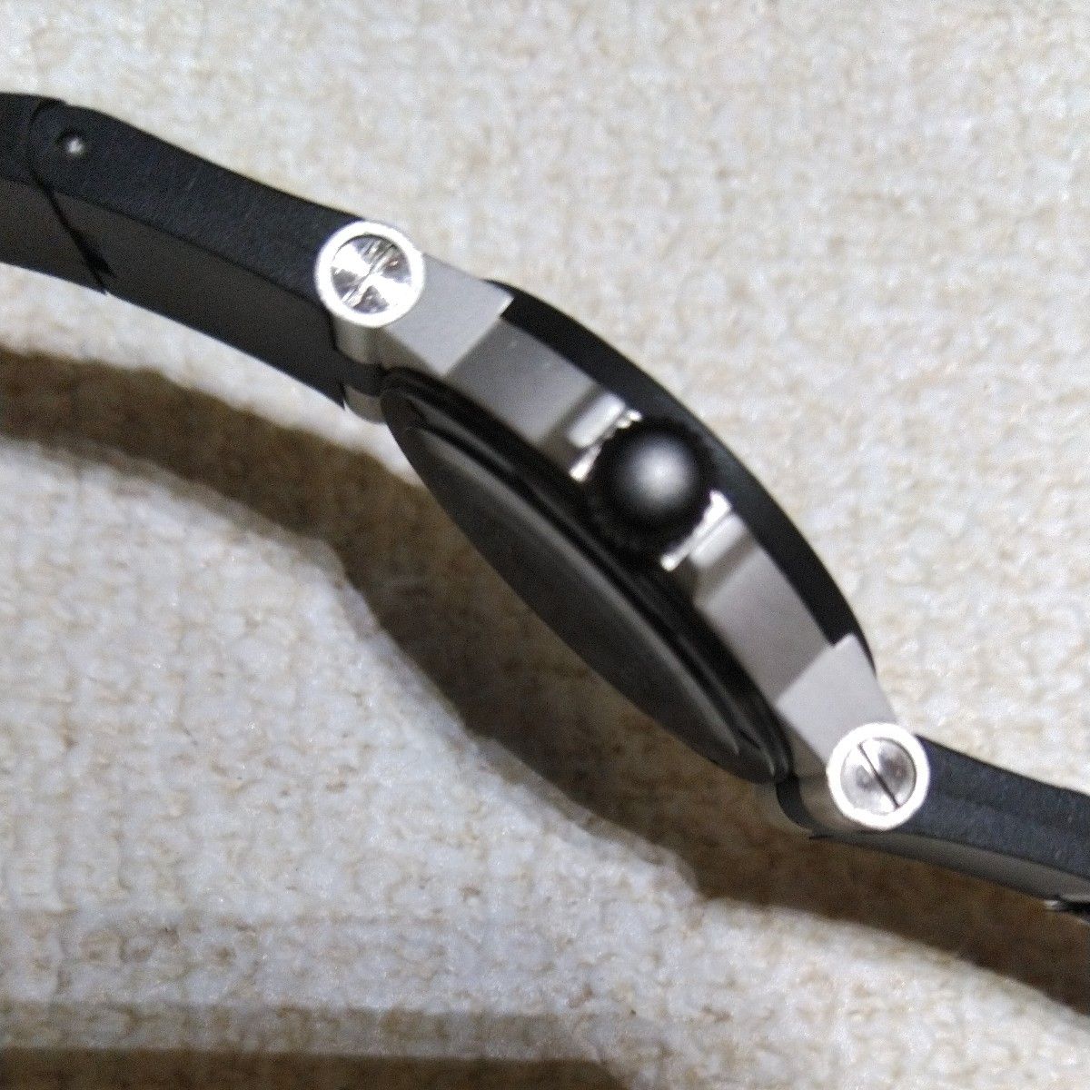 BVLGARI  アルミニウム　レディース腕時計  付属品 QZ AL29A  （訳あり）ベルト補修　ブルガリ　