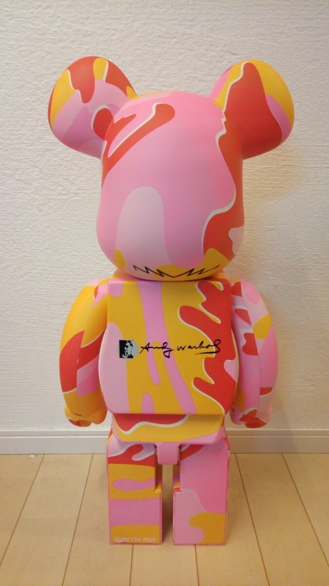 ☆激レア☆ BE@RBRICK ANDY WARHOL Pink Camo Ver. 1000 ☆激レア☆ BE@RBRICK ANDY WARHOL Pink Camo Ver. 1000