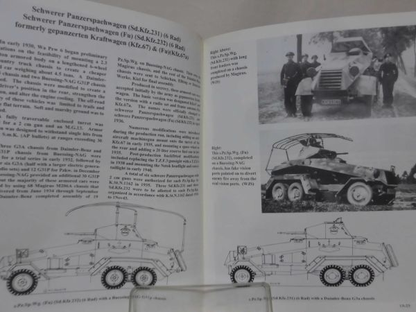 洋書 PANZER TRACTS No.13 ドイツ軍装甲車 写真資料本 Armored Cars Sd.Kfz.3 to Sd.Kfz.263 2001年発行[1]B1790_画像7