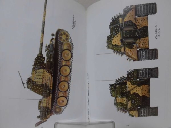 洋書 パンター戦車バリエーション 資料本 Panther Variants in Color J.J.Fedorowicz 2002年発行[1]B1817の画像6