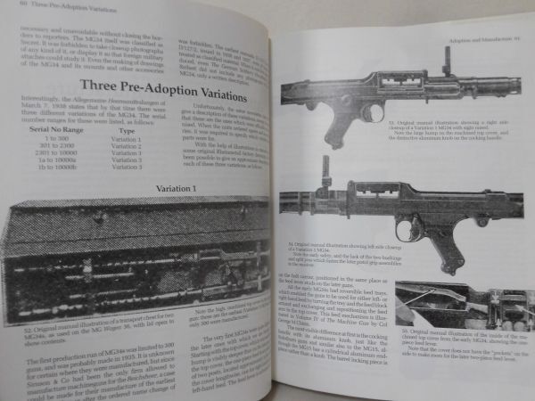 超特価激安 洋書 MG34-MG43 ドイツ軍汎用機関銃資料本 MG-34-MG-42 German 戦記、ミリタリー