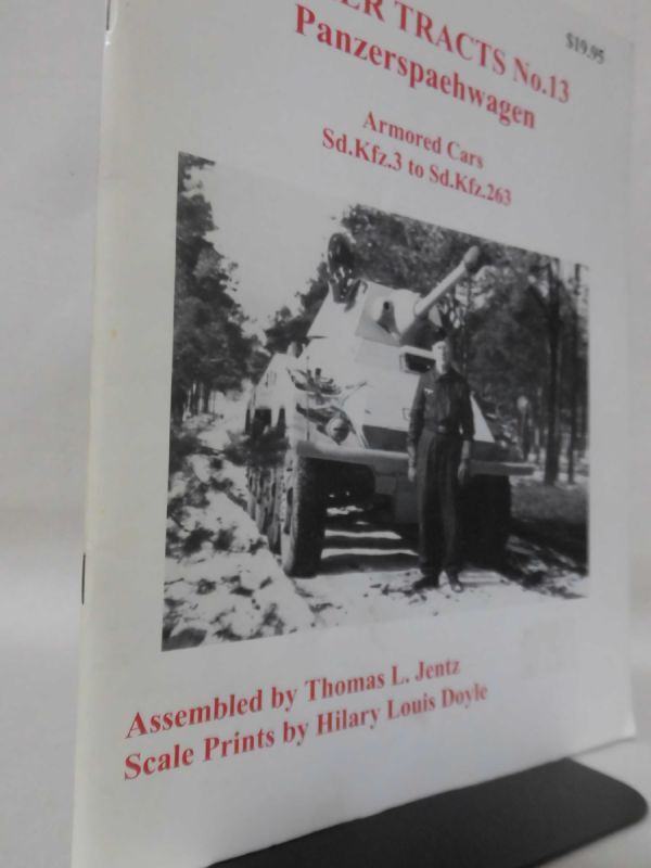 洋書 PANZER TRACTS No.13 ドイツ軍装甲車 写真資料本 Armored Cars Sd.Kfz.3 to Sd.Kfz.263 2001年発行[1]B1790_画像2