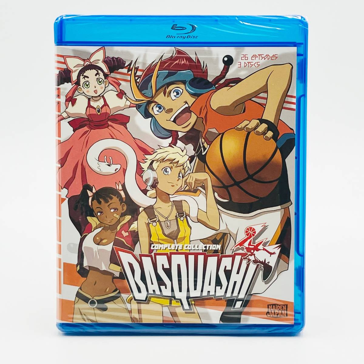 【送料込】バスカッシュ！ 全26話 (北米版 ブルーレイ) Basquash! blu-ray BD ①