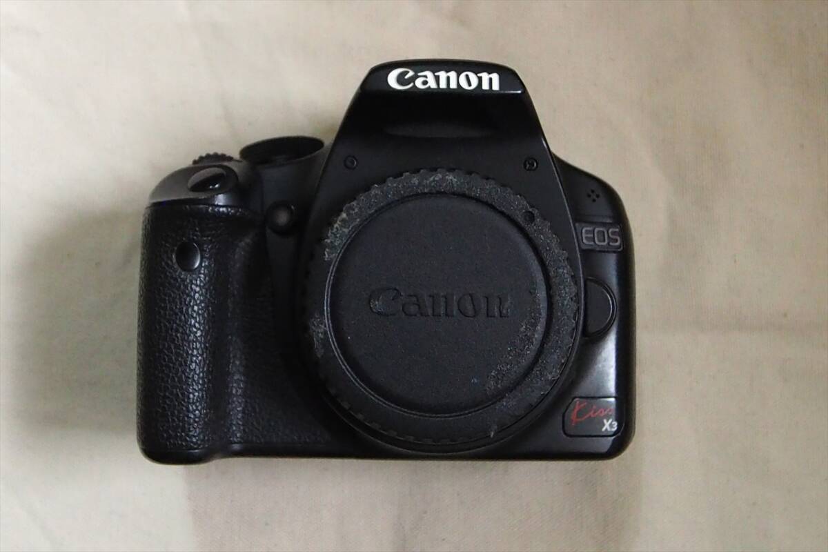 赤外改造カメラ（Canon EOS-X3）／ジャンク扱い＜画像にある物のみ＞※説明書きを良くお読み下さい。_画像1