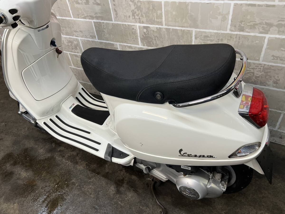 PIAGGIO ピアジオ VESPA LX125 IE ベスパ ZAPM68100000 販売証明書有り 場内走行確認済み 始動動画有り 未整備 現状 売り切り バンガレ_画像8