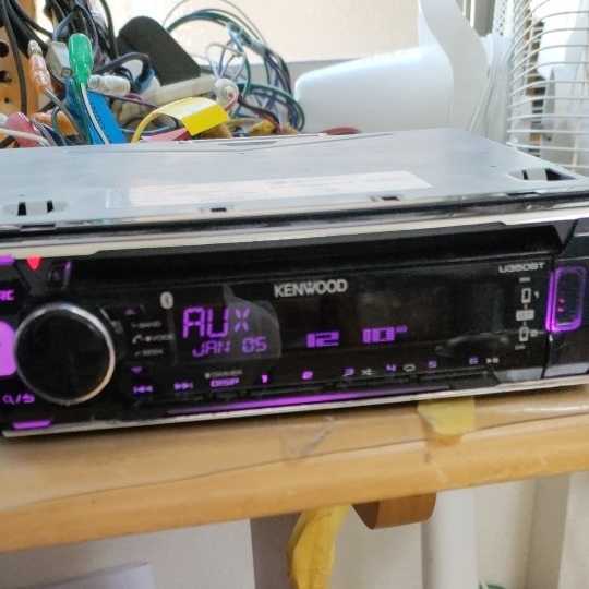 KENWOOD ケンウッド U350BT カーオーディオ CD/USB/Bluetoothデッキ_画像3